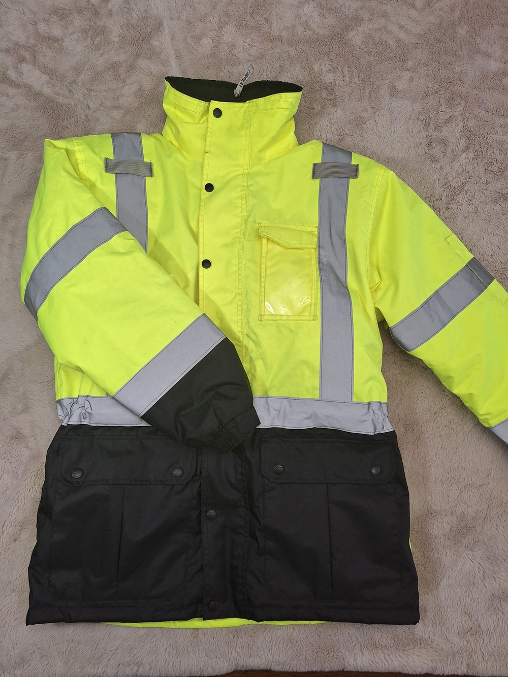 Ergodyne GloWear 8384 Hi-Vis Thermal Winter Parka Jacket Size M Class 3